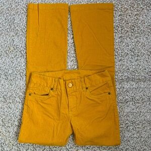 J. Crew Mustard Yellow Favorite Fit Corduroy Jeans
